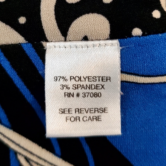 Cato Wide Strap Dress Ruched Waistband Sz 8 - Picture 6 of 7